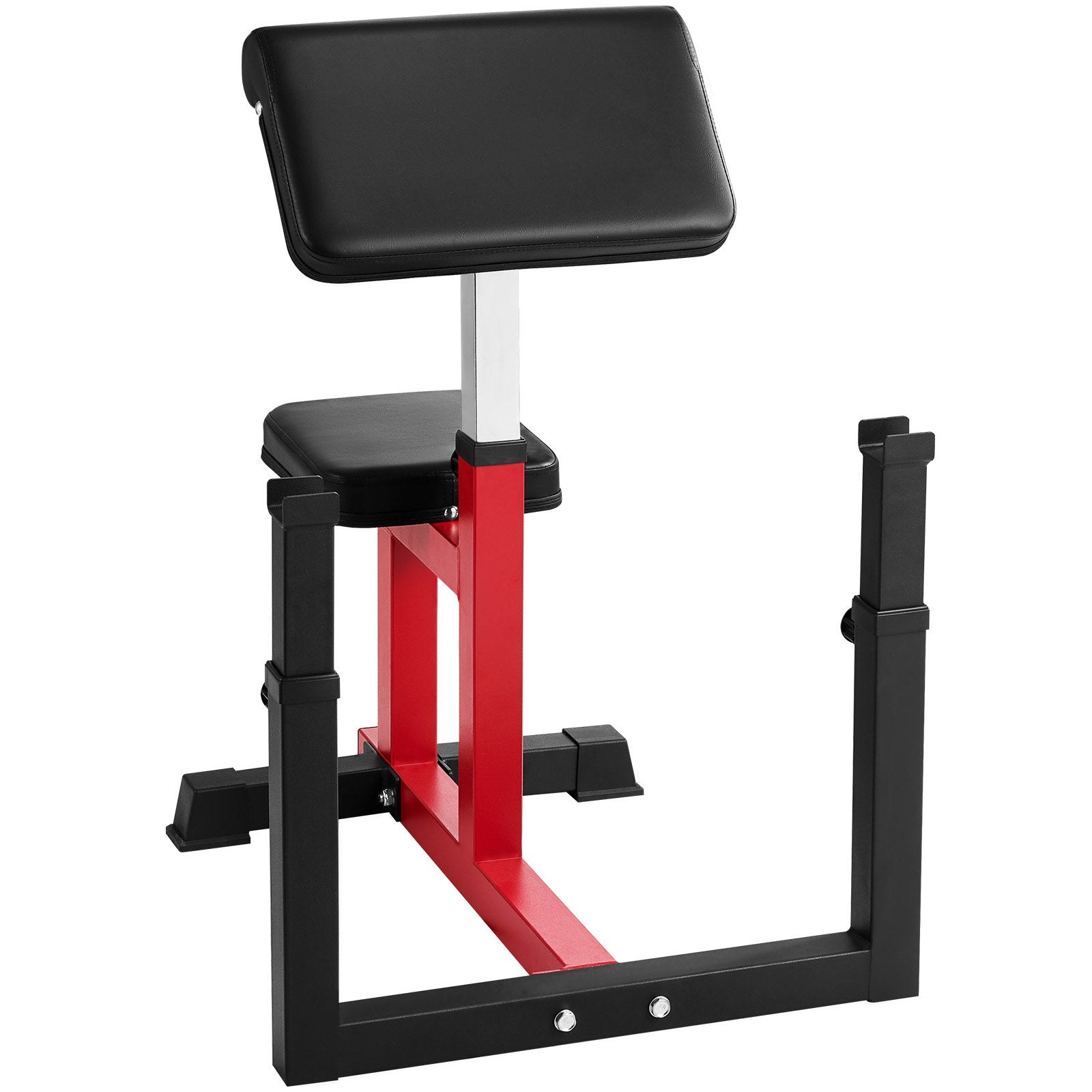 Weight Bench With Leg Extension, Strength Training Benches, Max Load 440 LBS Home Gym Bench Fitness Equipment, Seated Arm Isolated Barbell Dumbbell Bicep Station, Workout Bench For Home Gym